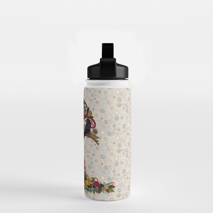 fox and crow Water Bottle Gallery Image 2