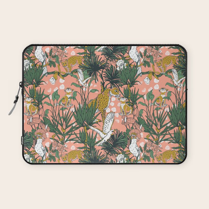 ANIMALS IN THE RAINFOREST I Laptop Sleeve Gallery Image 1
