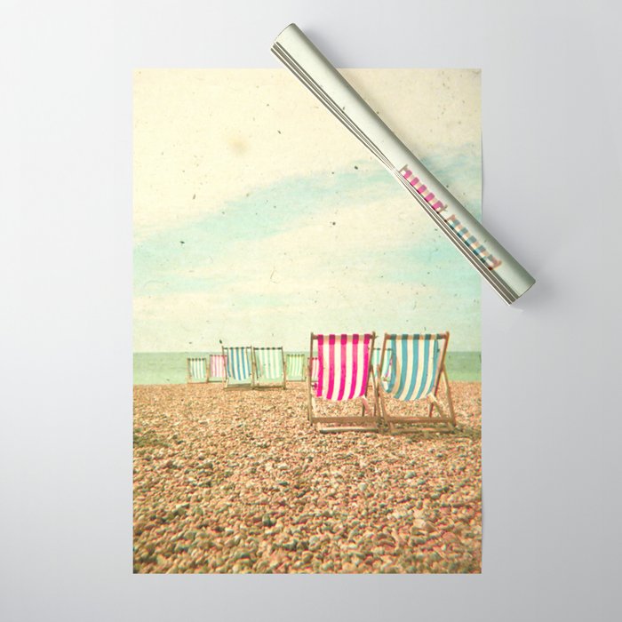 Deckchairs Wrapping Paper Gallery Image 1