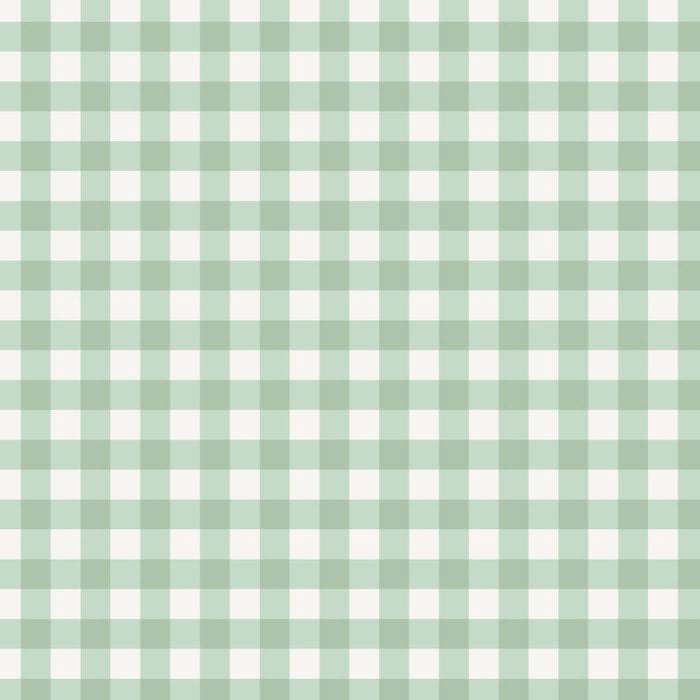 Gingham Plaid Pattern - Sage Green Coffee Mug Gallery Image 2