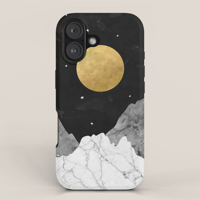 Moon and Stars iPhone Case Gallery Image 1