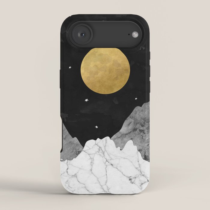 Moon and Stars iPhone Case Gallery Image 2