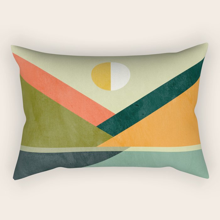 Hidden shore Rectangular Pillow Gallery Image 1