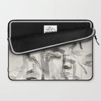 Abstract Portrait 4 Laptop Sleeve Gallery Image 2