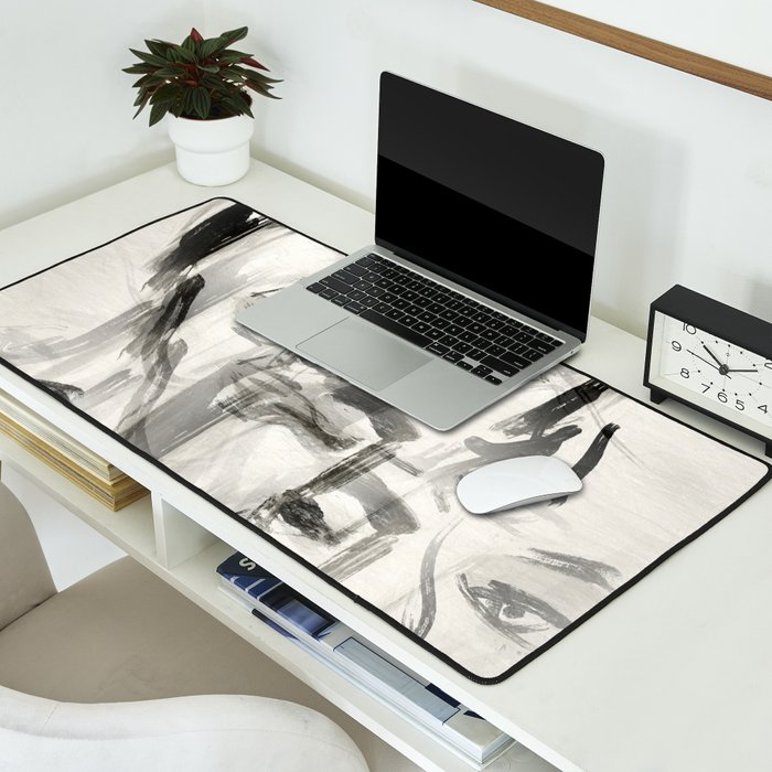 Abstract Portrait 4 Desk Mat Gallery Image 2