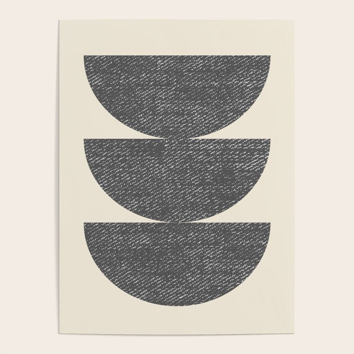 Half Circle 3 - Grey Poster Gallery Image 4