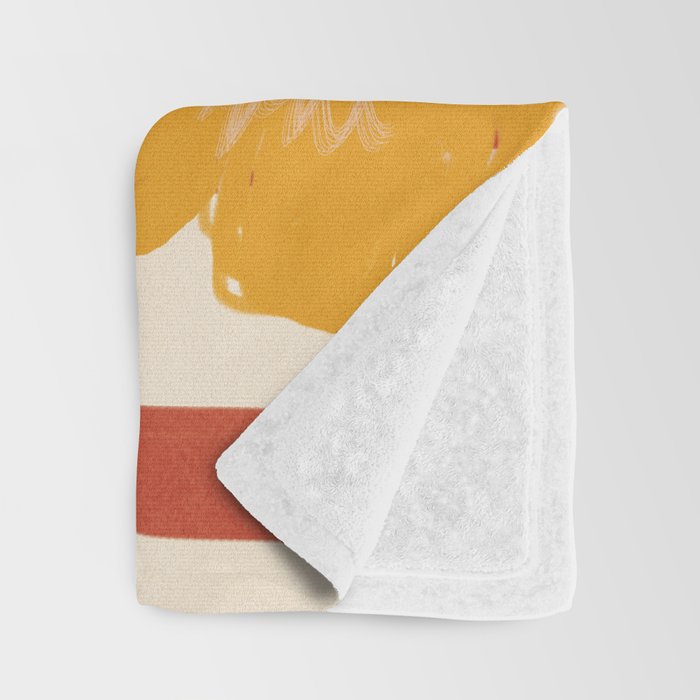 Modern Botanicals No 7 Throw Blanket Gallery Image 3