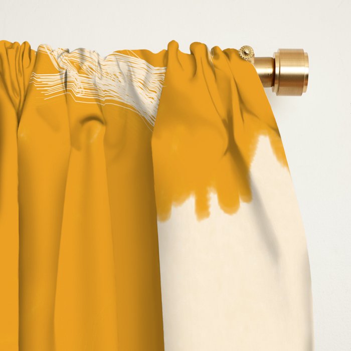 Modern Botanicals No 7 Window Curtain Gallery Image 2
