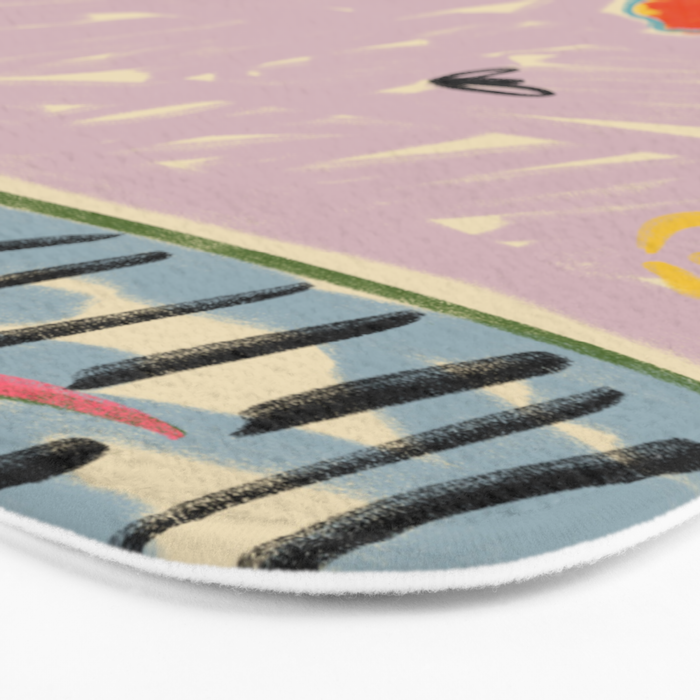 COLOURFUL FREEDOM Bath Mat Gallery Image 3