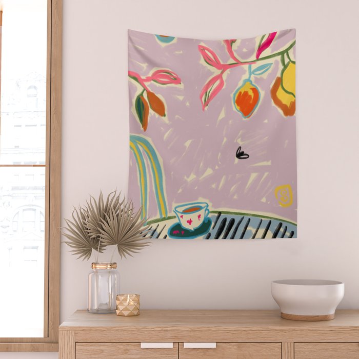 COLOURFUL FREEDOM Wall Tapestry Gallery Image 2