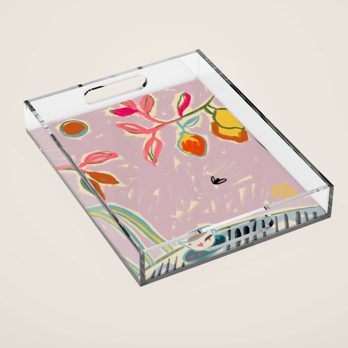COLOURFUL FREEDOM Acrylic Tray Gallery Image 1