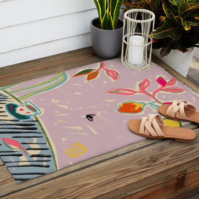 COLOURFUL FREEDOM Outdoor Rug Gallery Image 2