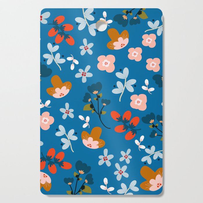Folk floral Cutting Board Gallery Image 1