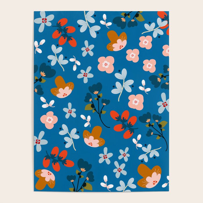 Folk floral Poster Gallery Image 4