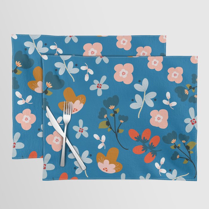 Folk floral Placemat Gallery Image 1