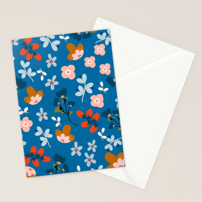 Folk floral Stationery Card Gallery Image 2