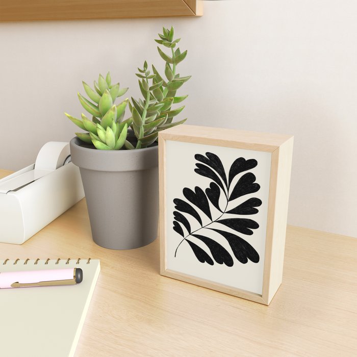 Love Palm Branch Mini Art Print Gallery Image 2