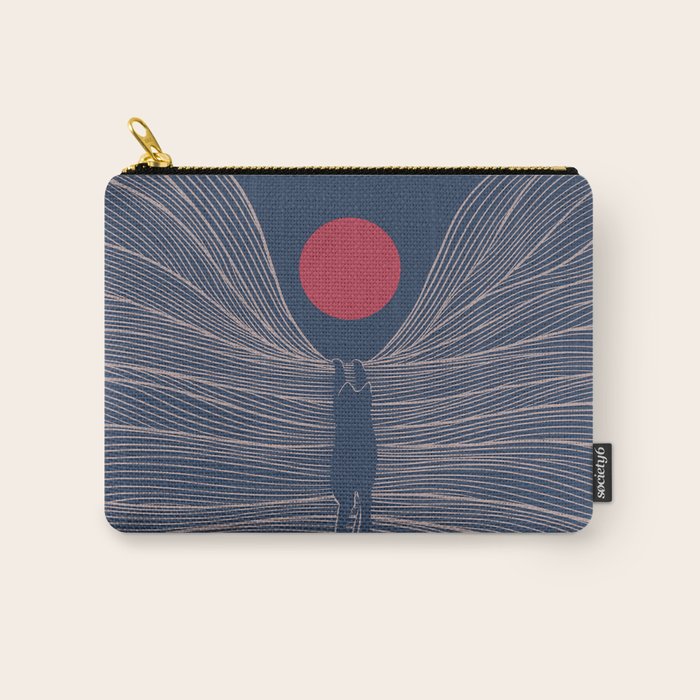 Cat Landscape 189 Carry All Pouch Gallery Image 1