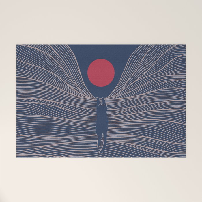 Cat Landscape 189 Welcome Mat Gallery Image 1