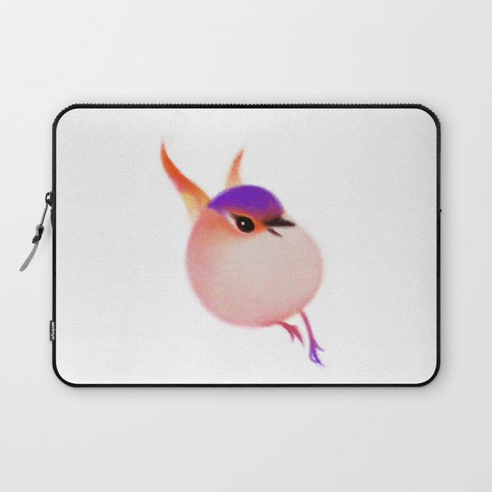 Kung fu bird Laptop Sleeve Gallery Image 1