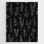 New Black Wildflowers Jigsaw Puzzle Gallery Image 1