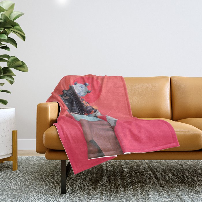 Phonohead Throw Blanket Gallery Image 1