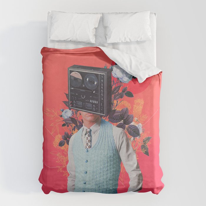 Phonohead Duvet Cover Gallery Image 1