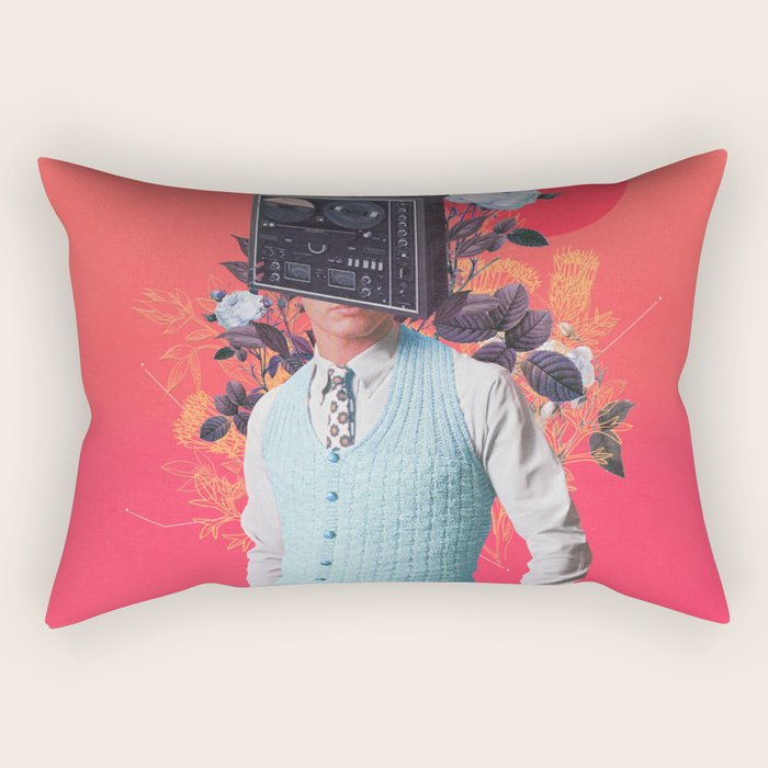Phonohead Rectangular Pillow Gallery Image 2