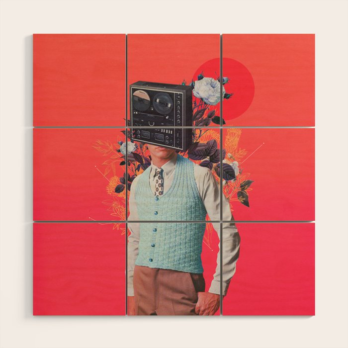 Phonohead Wood Wall Art Gallery Image 1