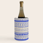 Vintage tropical summer nature art pattern Wine Chiller Gallery Image 3
