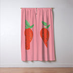 Sweet strawberry Window Curtain Gallery Image 3