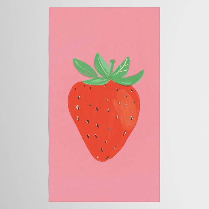 Sweet strawberry Tablecloth Gallery Image 2
