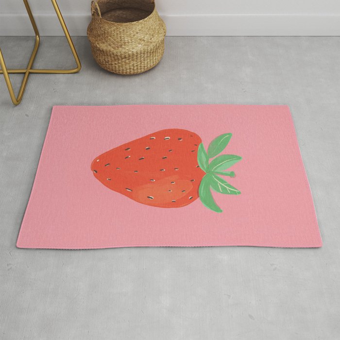 Sweet strawberry Rug Gallery Image 1