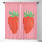 Sweet strawberry Window Curtain Gallery Image 5