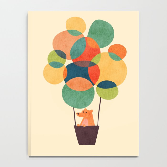 Whimsical Hot Air Balloon Notebook Gallery Image 4