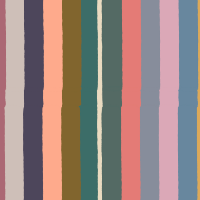Muted Color Stripes of Joy Coffee Mug Gallery Image 2