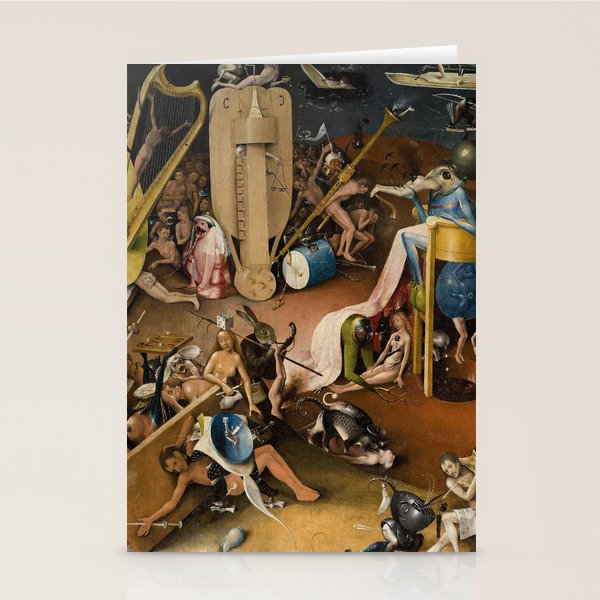 Visions of Hell by Heironymus Bosch Stationery Card Gallery Image 1