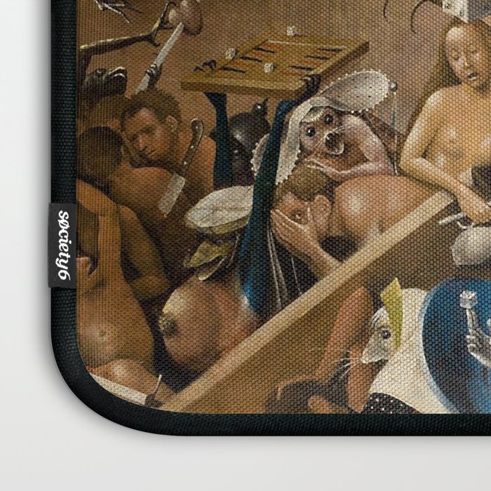 Visions of Hell by Heironymus Bosch Laptop Sleeve Gallery Image 3