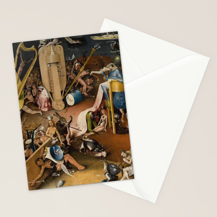 Visions of Hell by Heironymus Bosch Stationery Card Gallery Image 2