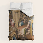 Visions of Hell by Heironymus Bosch Comforter Gallery Image 6