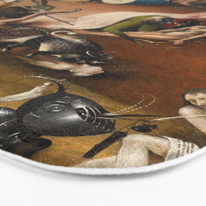 Visions of Hell by Heironymus Bosch Bath Mat Gallery Image 3