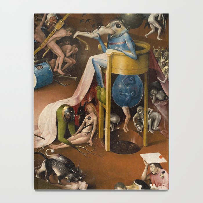 Visions of Hell by Heironymus Bosch Notebook Gallery Image 4