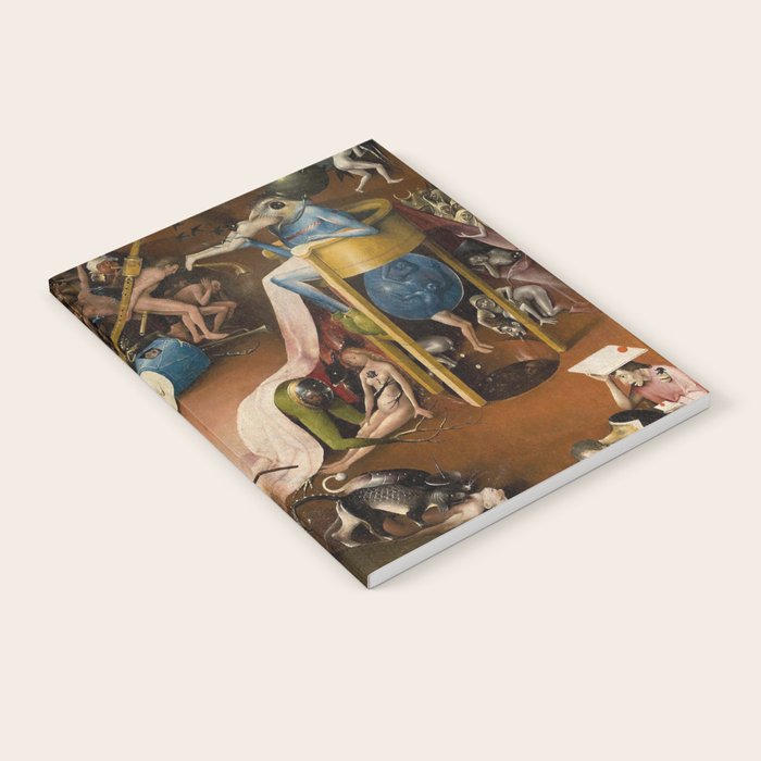 Visions of Hell by Heironymus Bosch Notebook Gallery Image 2