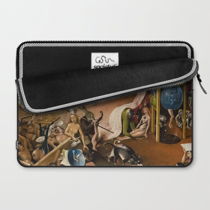 Visions of Hell by Heironymus Bosch Laptop Sleeve Gallery Image 2