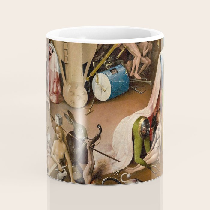 Visions of Hell by Heironymus Bosch Coffee Mug Gallery Image 4