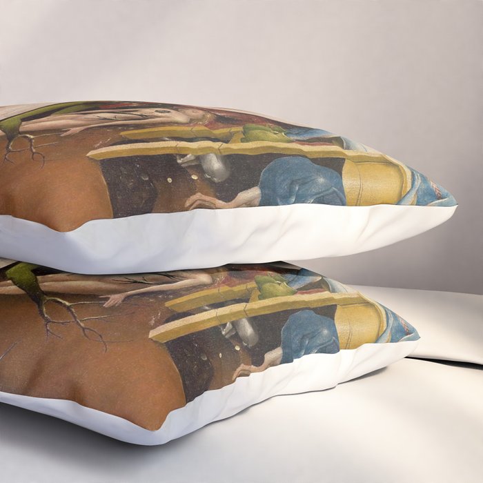 Visions of Hell by Heironymus Bosch Pillow Sham Gallery Image 3