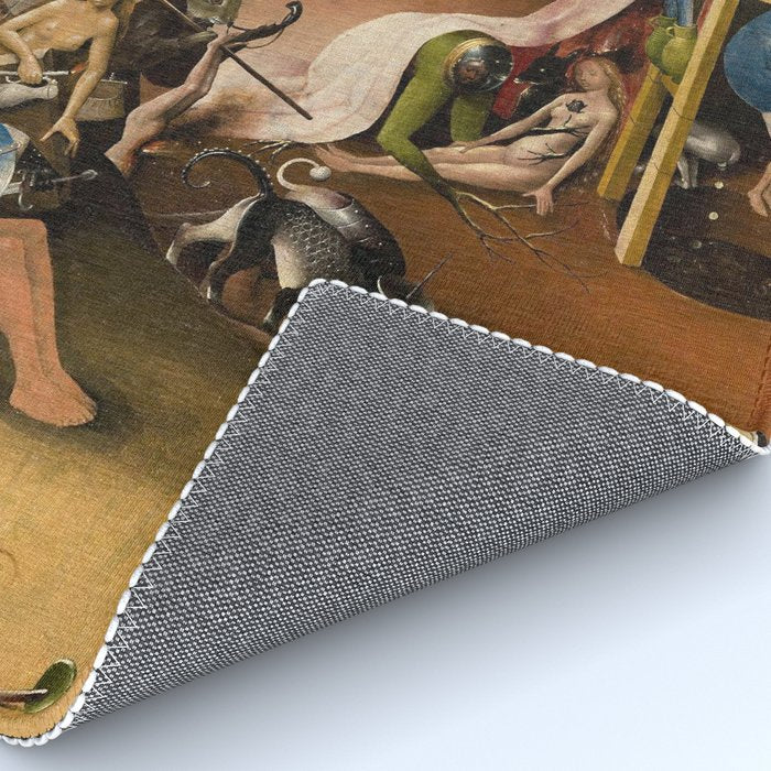 Visions of Hell by Heironymus Bosch Rug Gallery Image 4