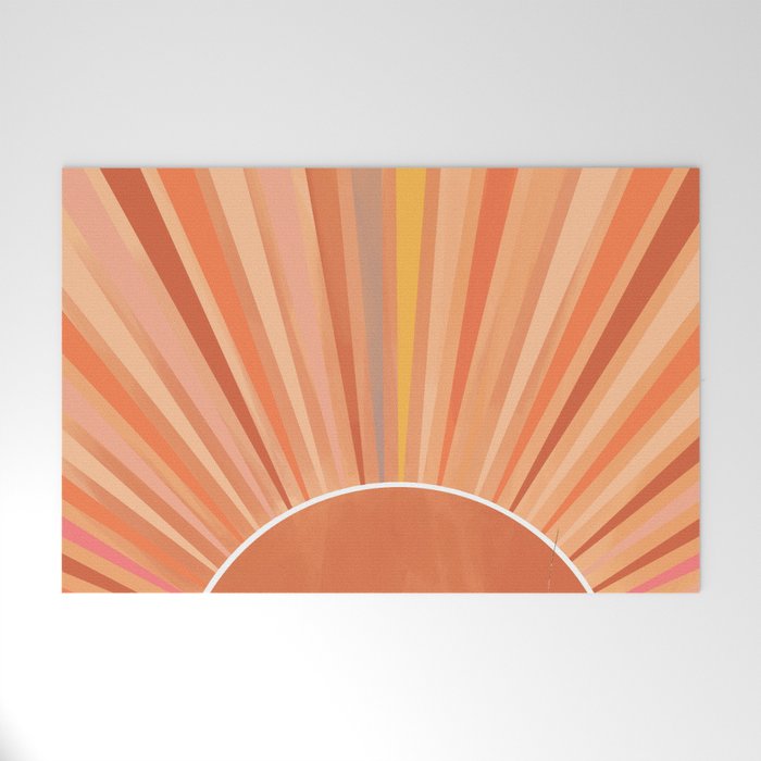 Dessert Sunset Welcome Mat Gallery Image 1