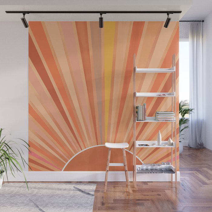 Dessert Sunset Wall Mural Gallery Image 1