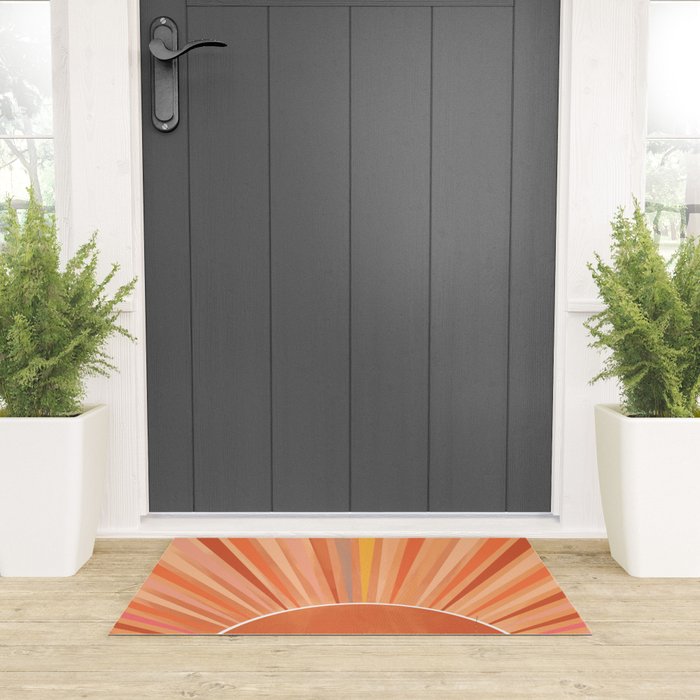 Dessert Sunset Welcome Mat Gallery Image 3
